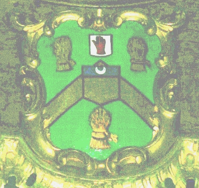 File:Coat of arms Sir George Amyand, 1st Baronet Barnstaple Church, Devon.xcf