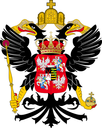 Coat of arms of Augustus the Strong, King of Poland, Grand Duke of Lithuania and Elector of Saxony