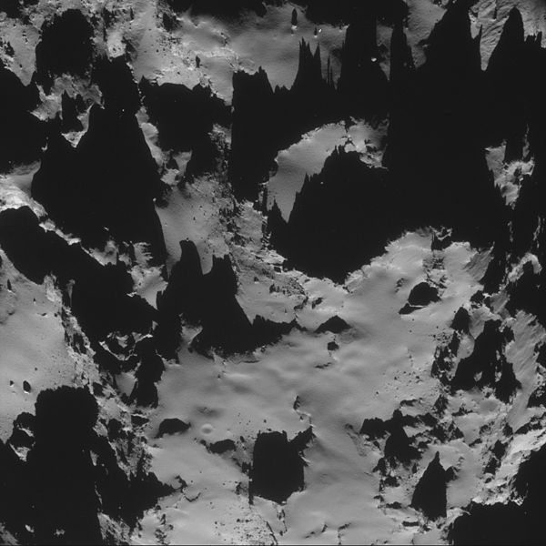 File:Comet 67P on 2 October 2014 NavCam A.jpg