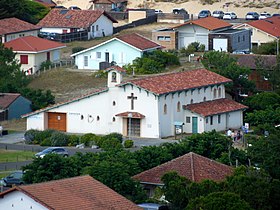 Capela de Contis, vista do farol de Contis