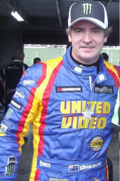 Craig Baird at Hampton Downs in 2012