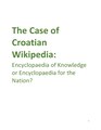 Évaluation de la désinformation sur la Wikipédia croate (2021)