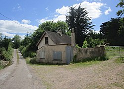 Derelict cottage, near the former Cork and Muskerry Light Railway line, north of Coachford