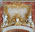 Stucco decoration by Johann Michael Graff in Rundāle Palace, Latvia