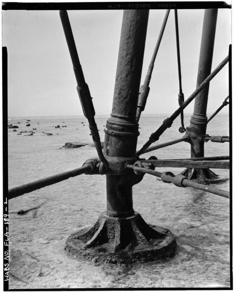 File:DETAILS OF FOOTING, PERIPHERAL - Sand Key Lighthouse, Sand Key, Key West, Monroe County, FL HABS FLA,44-KEY,17-2.tif