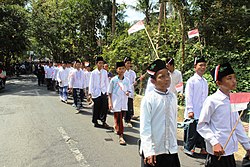 March of the santri in Indonesia Dari Santri Untuk Negeri.jpg