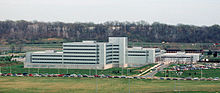 In the 1980s, DIA moved into the newly built Defense Intelligence Agency Headquarters (seen here in 1988), which now represents only one wing of the sprawling complex. Defense Intelligence Agency headquarters.JPEG