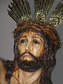 Detalle: Rostro del Cristo de la Columna.
