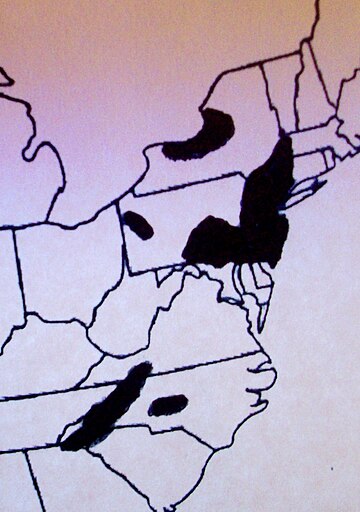 File:Distribution Map of Bog Turtle.jpg