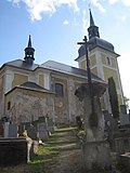 Thumbnail for File:Dlouhý Most - hřbitov (6) (s kostelem sv. Vavřince).JPG
