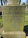 Dobbertin Monastery Cemetery Gravestone Auguste von Pressentin Row 7 Place 1 2012-03-23 ​​046.JPG