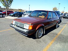 1986-1989 Dodge Omni Dodge Omni (8086782335).jpg