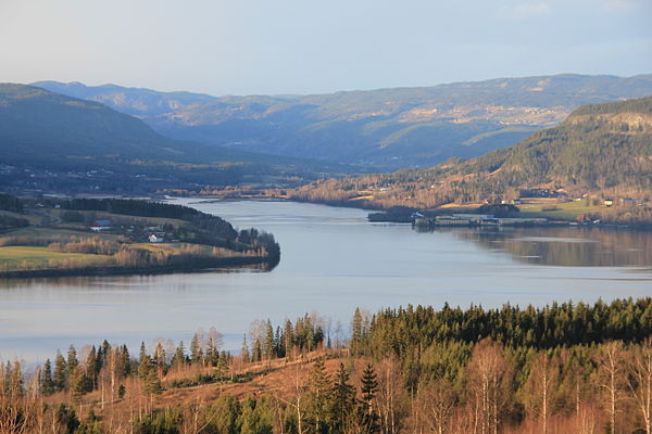 View of the Randsfjorden