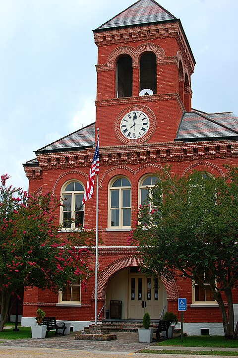 Ascension Parish Courthouse in Donaldsonville