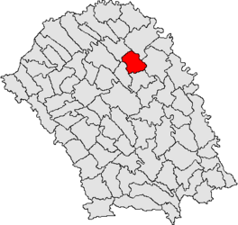 Umístění v kraji Botoșani