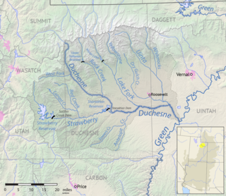 Strawberry River (Utah) river in Wasatch and Duchesne counties in Utah, United States