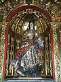 18th century altarpiece of St. Agnes