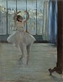 Danseuse chez le photographe, Edgar Degas.