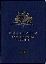 Thumbnail for Australian Certificate of Identity