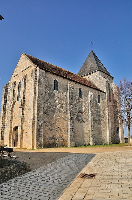 L'église Saint-Cyran en 2012.
