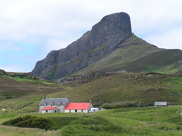 An Sgurr, Eigg – largest exposed piece of pitchstone in the UK