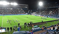 Partido entre Uruguay y Colombia, en 2021