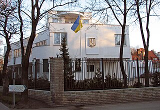 <span class="mw-page-title-main">Embassy of Ukraine, Tallinn</span> Diplomatic mission of Ukraine to Estonia