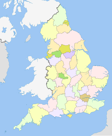 Comté cérémoniel d'Angleterre