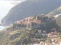 The old city of Eze on top of a hill