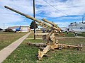 The Flak 88mm at the Texas Air Museum in Slaton, Texas.