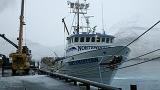 FV <i>Northwestern</i> American fishing vessel, featured on the TV series "Deadliest Catch"