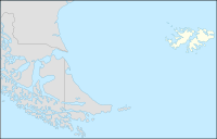 Розташування Фолклендських островів