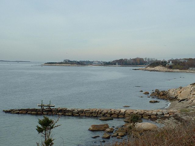 Juniper Point, the eastern point of Woods Hole in Falmouth