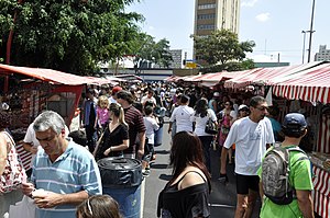 Liberdade street market