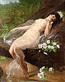 "Female-nude-on-a-rock.jpg" by User:Mcowkin