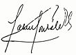 Handtekening van Gabriel González Videla