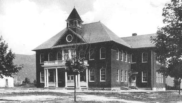 Old Romney High School, originally Romney Public School.