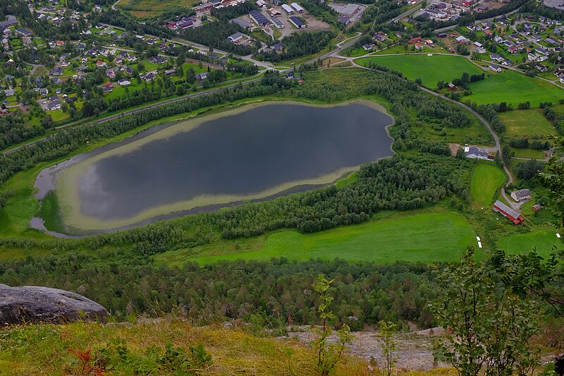 File:Fiskvågvatnet nature reserve seen from Fiskvågflåget.jpg