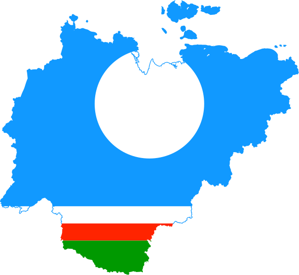 File:Flag-map of Sakha (Yakutia).svg