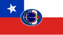 Staatsflagge von Chile