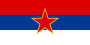 Bandera de la República Socialista de Serbia