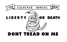 Flag of the Culpeper Minutemen Culpeper Minutemen flag.svg