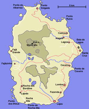 Map of Flores