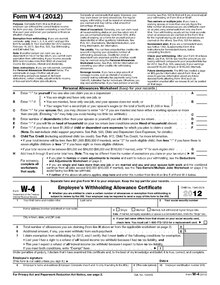 Form W-4: What It Is and How to File