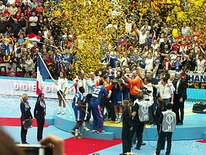 Francia campeona del mundo de balonmano 2011.jpg