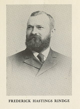 <span class="mw-page-title-main">Frederick H. Rindge</span> American businessman