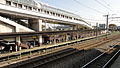 View of the southbound Nambu Line platform 1 from the Musashino Line platforms, November 2012