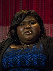 Alumna Gabourey Sidibe, an Academy Award-nominated actress. Gabourey Sidibe at PaleyFest 2014 - 13491368805.jpg