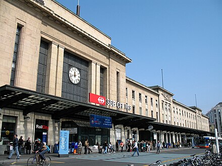 Gare Cornavin, Central railway station