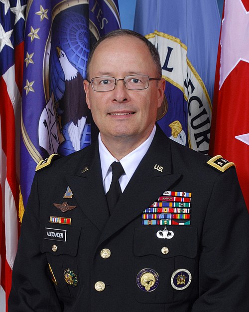 Image: General Keith B. Alexander in service uniform